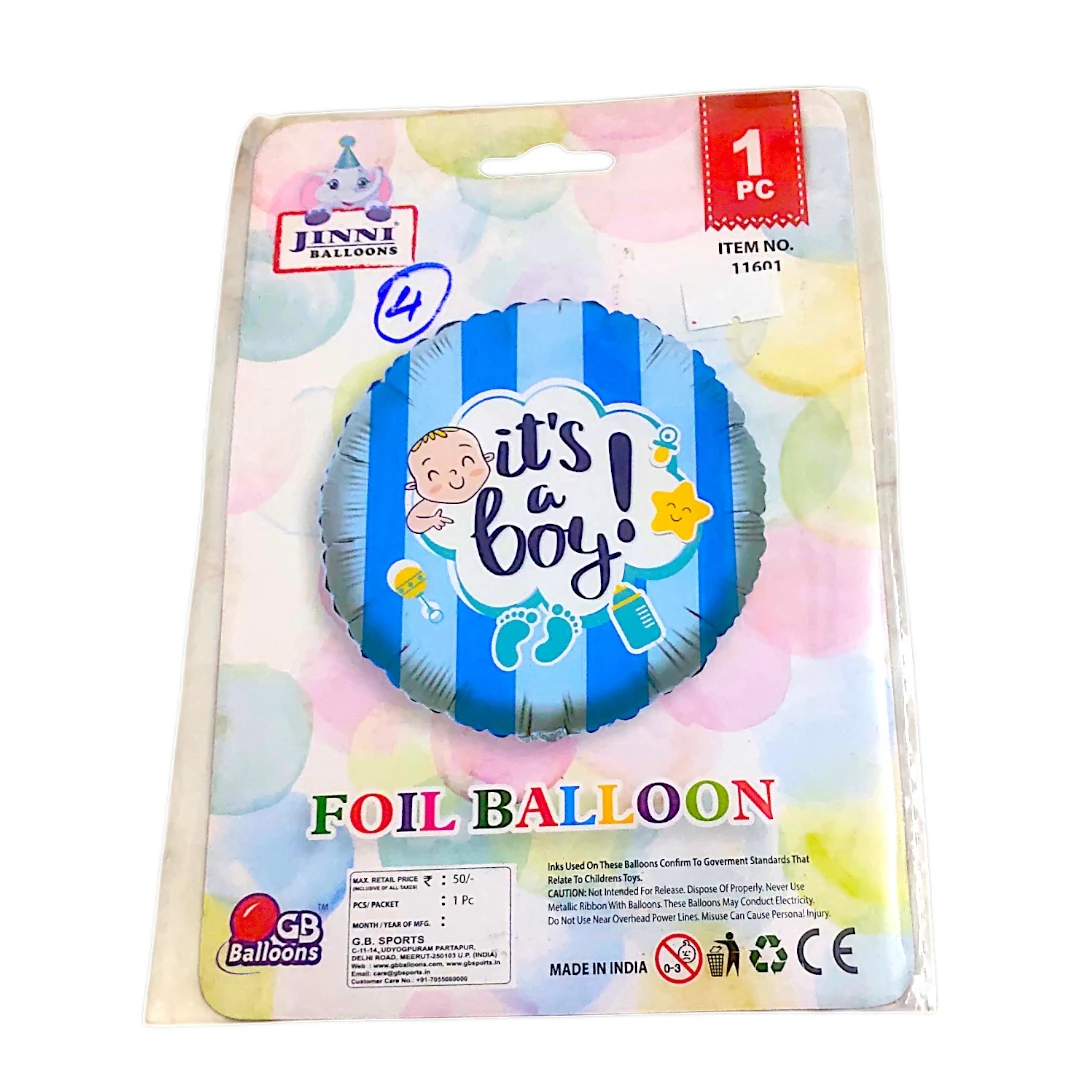 ✨ T10 - It's a Boy - Baby Boy Foil Balloon ✨ - Townway product image 1