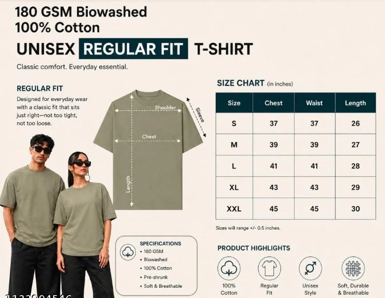 Mens Oversize Tshirt - Townway product image 2