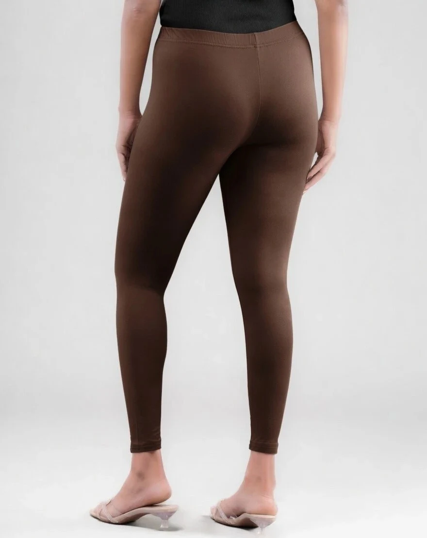 ANKLE LEGGINGS BROWN -19 - Townway product image 1