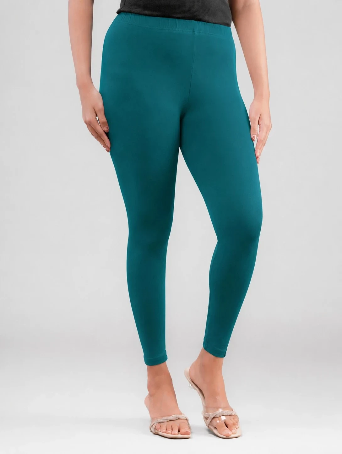 ANKLE LEGGINGS PEACOCK 13 - Townway product image 1