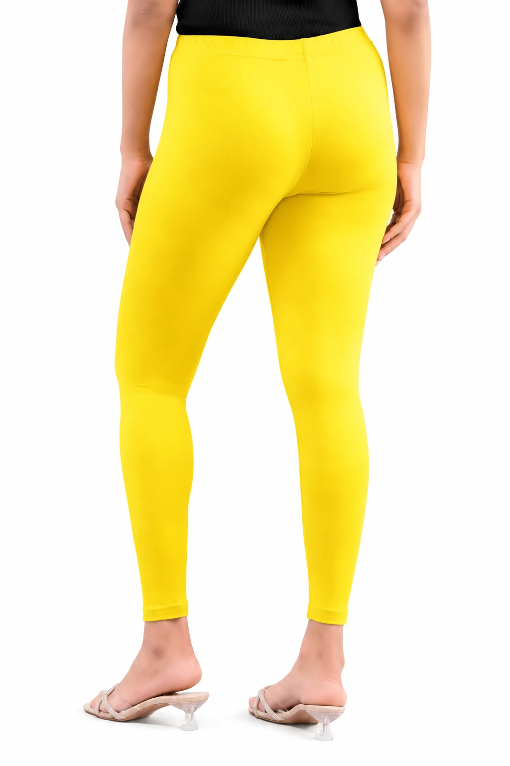 ANKLE LENGTH LEGGING LEMON YELLOW 03 - Townway product image 2