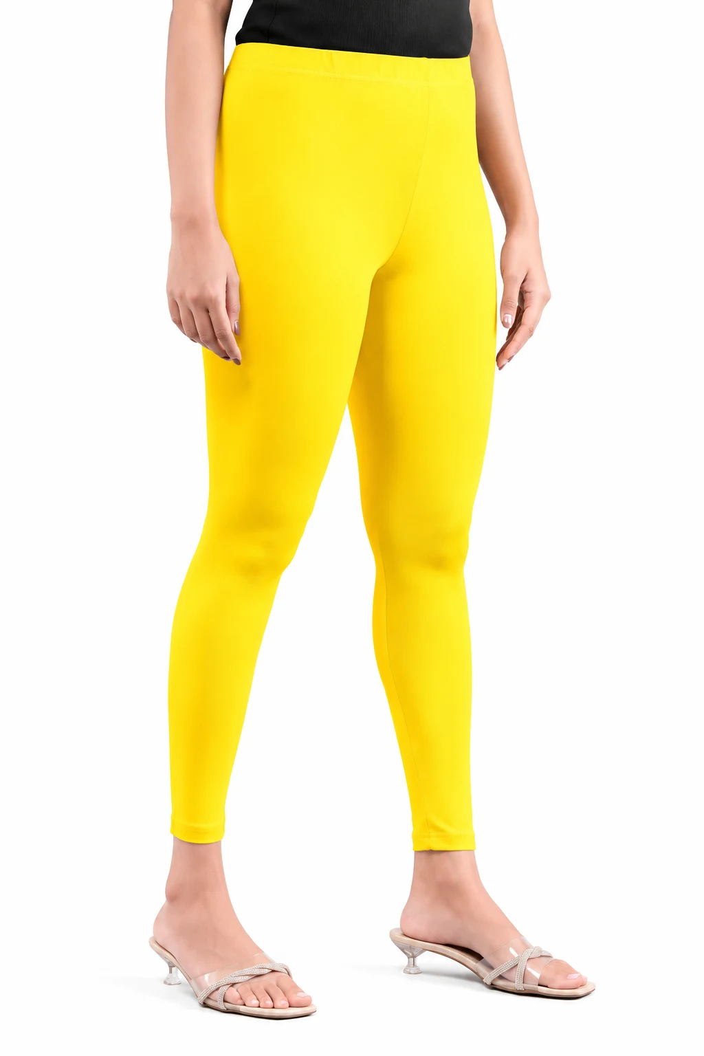 ANKLE LENGTH LEGGING LEMON YELLOW 03 - Townway product image 3