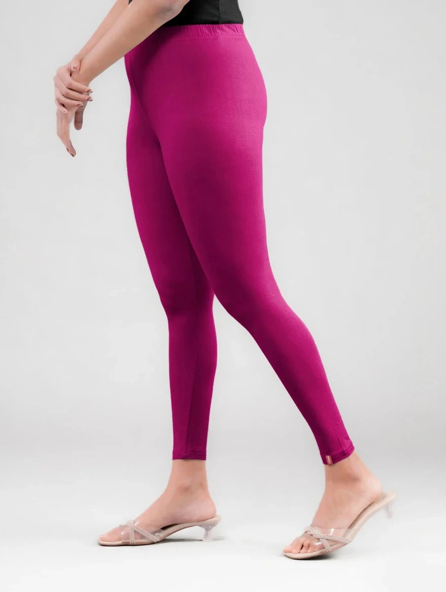 ANKLE LENGTH LEGGING PLUM -27 - Townway product image 5