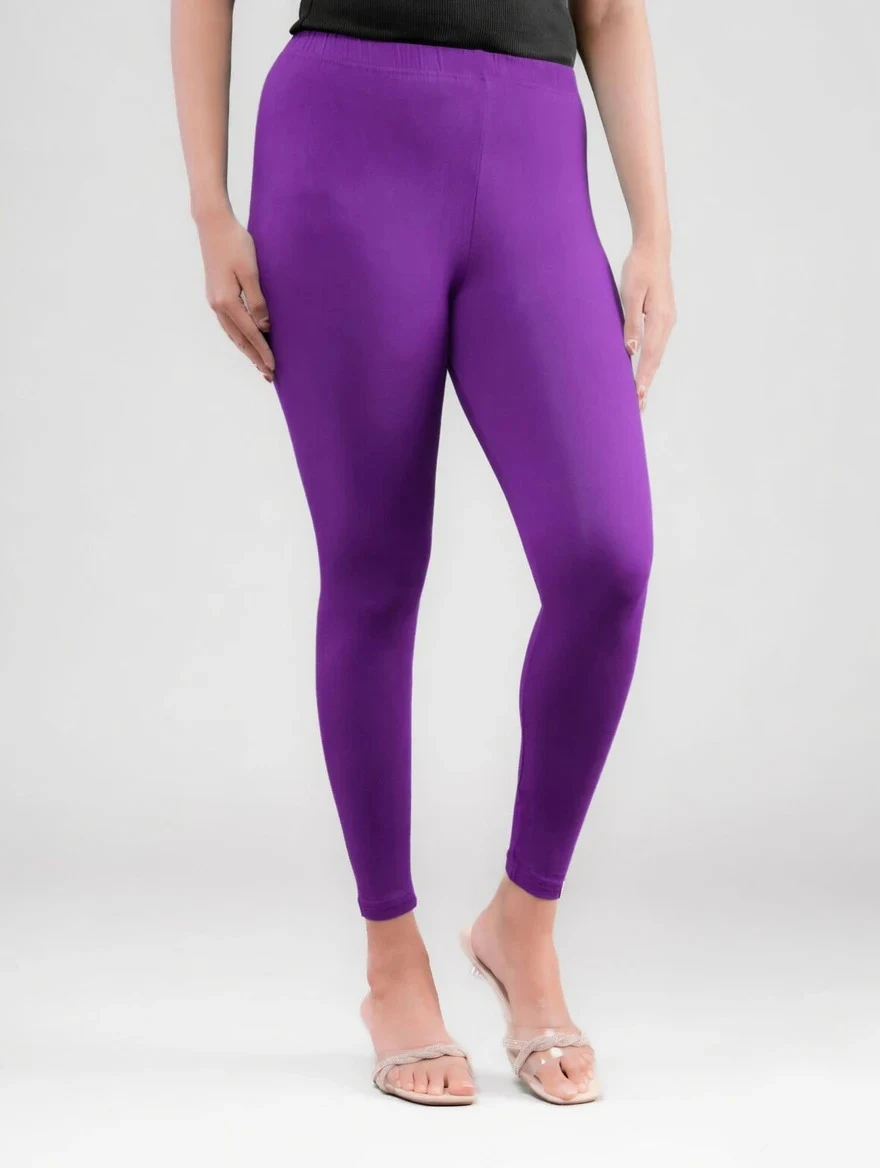ANKLE LENGTH LEGGING PURPLE -17 - Townway product image 1