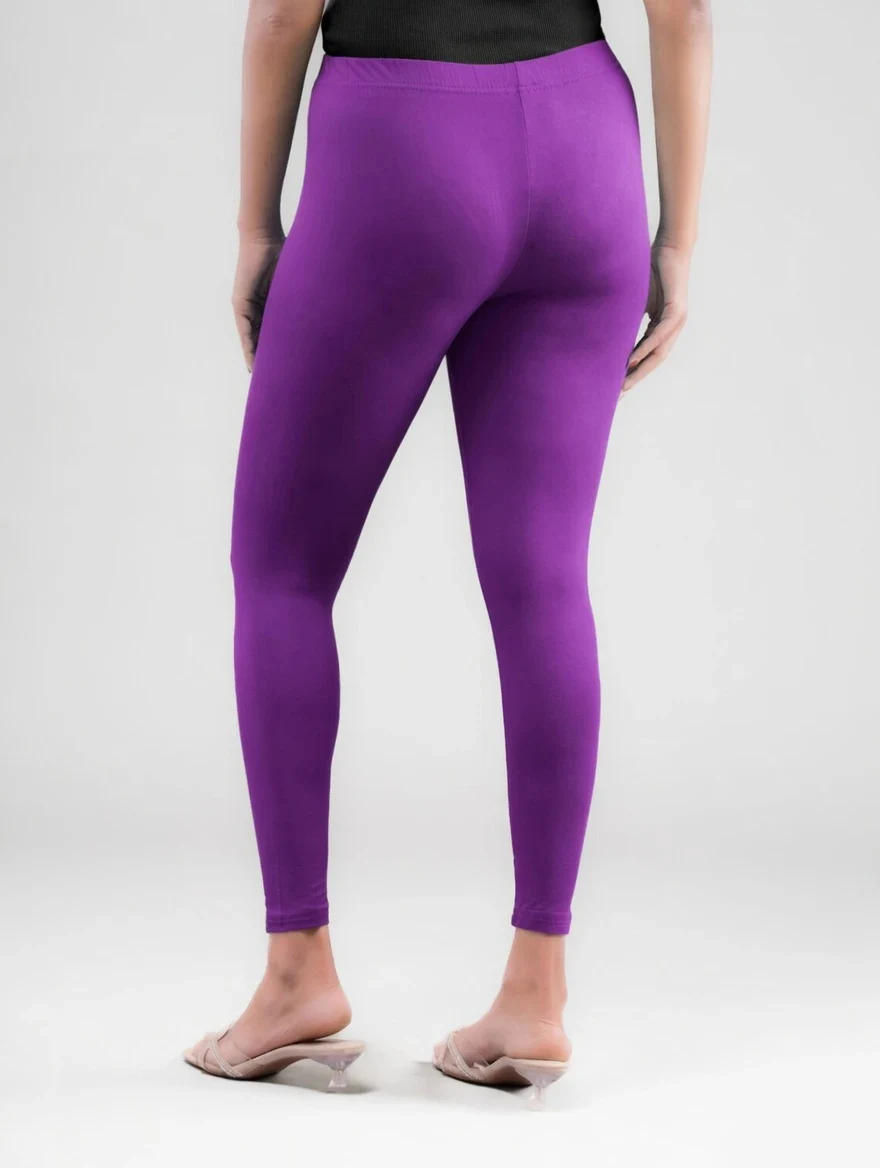 ANKLE LENGTH LEGGING PURPLE -17 - Townway product image 2