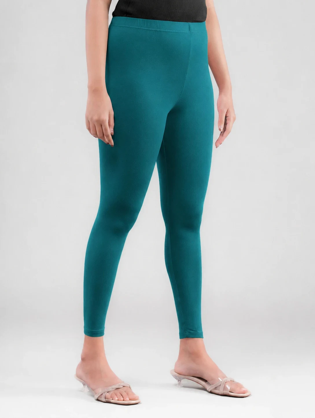 ANKLE LENGTH LEGGING RAMAR GREEN - 55 - Townway product image 3