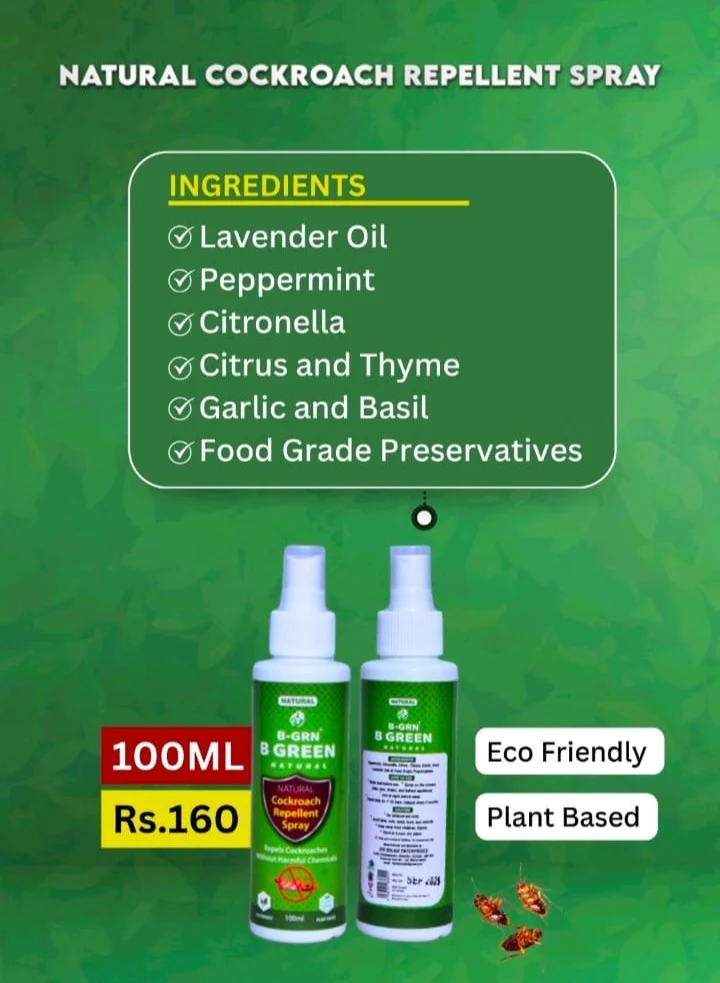 Natural Cockroach Repellant Spray 100ml - Townway product image 1