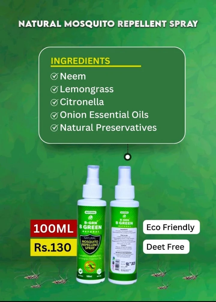 Natural Mosquito Repellant Spray 100ml - Townway product image 1