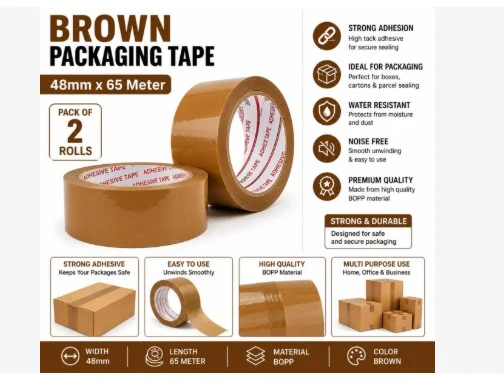 Packing Tape Brown 2 Inch - Townway product image 2