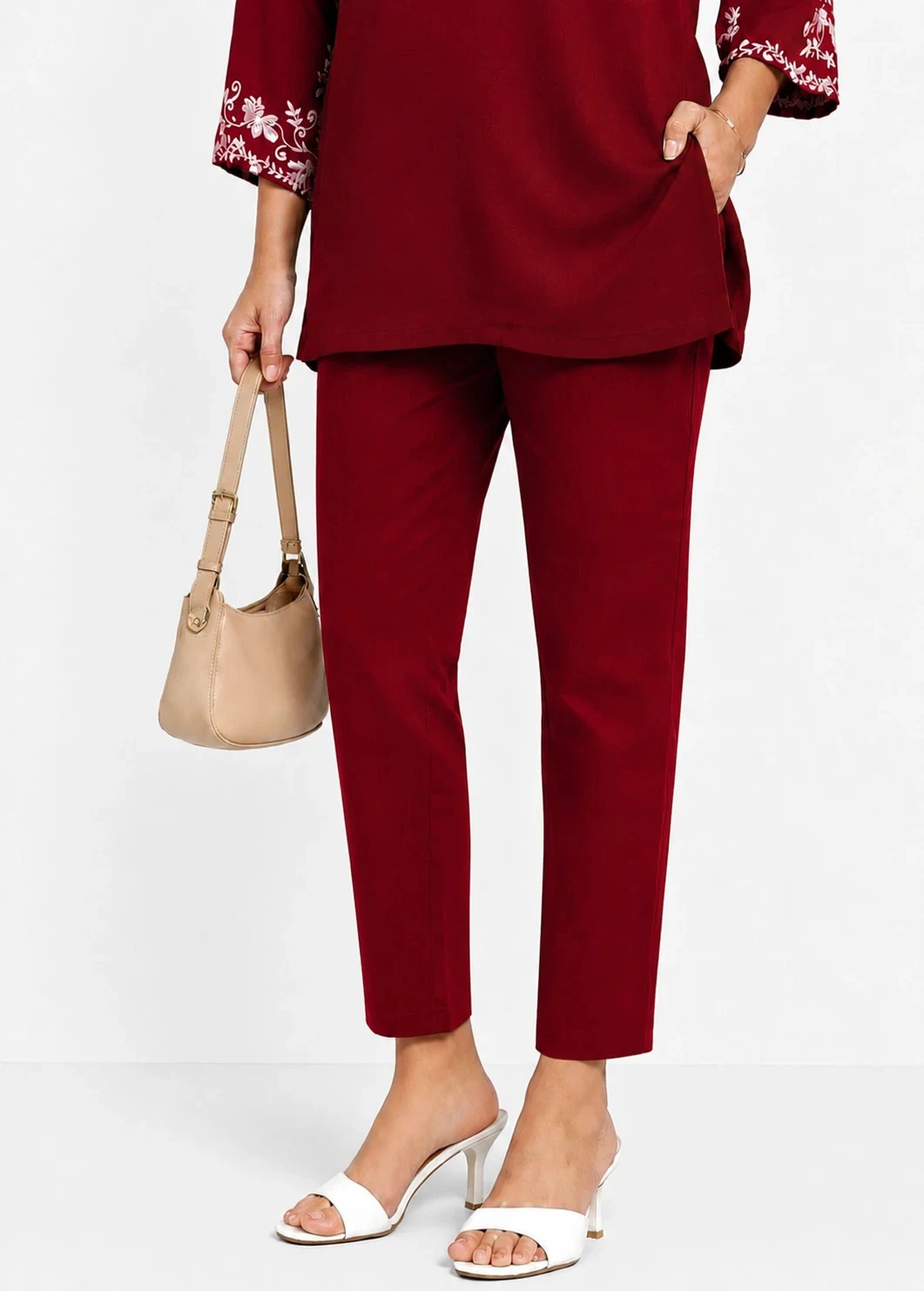 STRAIGHT PANT CHERRY - 44 - Townway product image 1
