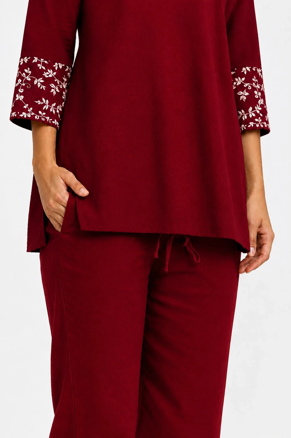 STRAIGHT PANT CHERRY - 44 - Townway product image 2