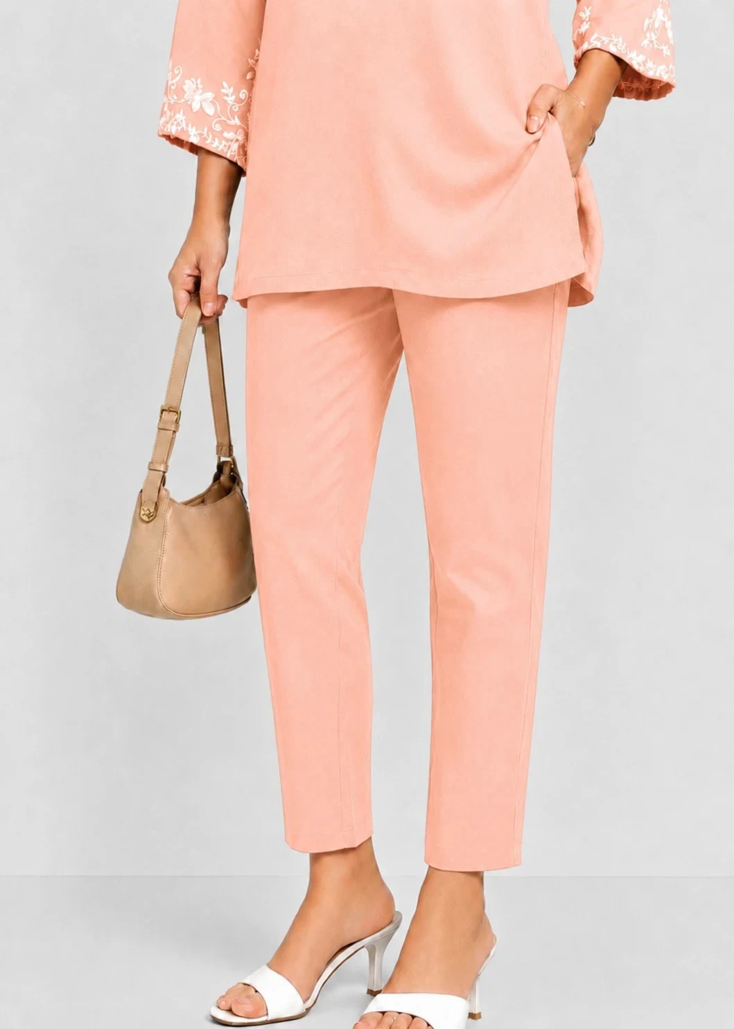 STRAIGHT PANT CREAM - 42 - Townway product image 1