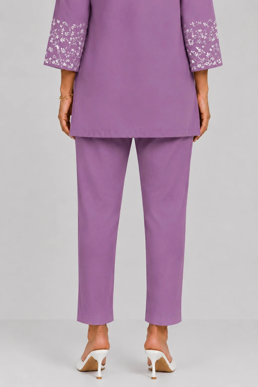 STRAIGHT PANT DUSKY PURPLE - 54 - Townway product image 5