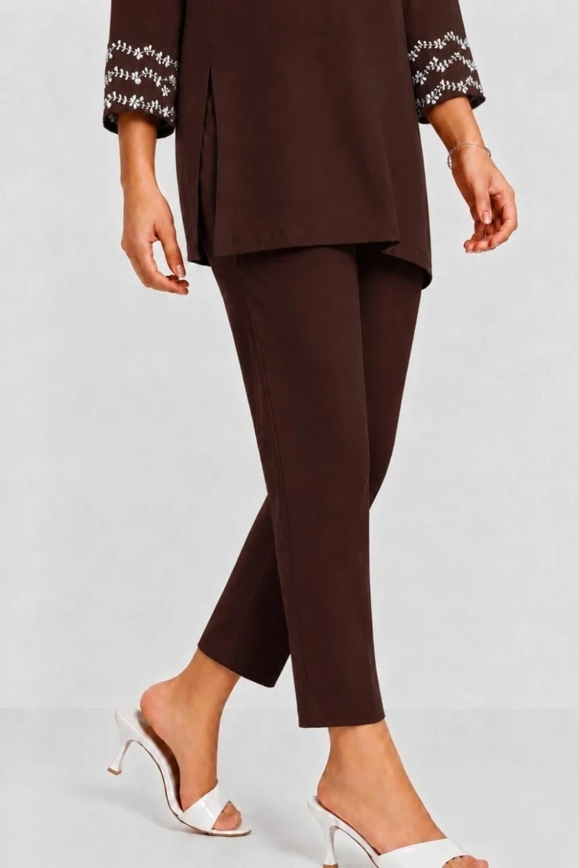 STRAIGHT PANT EXPRESSO -41 - Townway product image 1