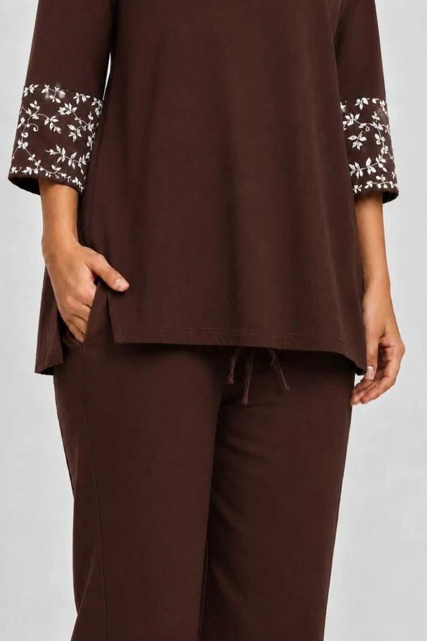 STRAIGHT PANT EXPRESSO -41 - Townway product image 3