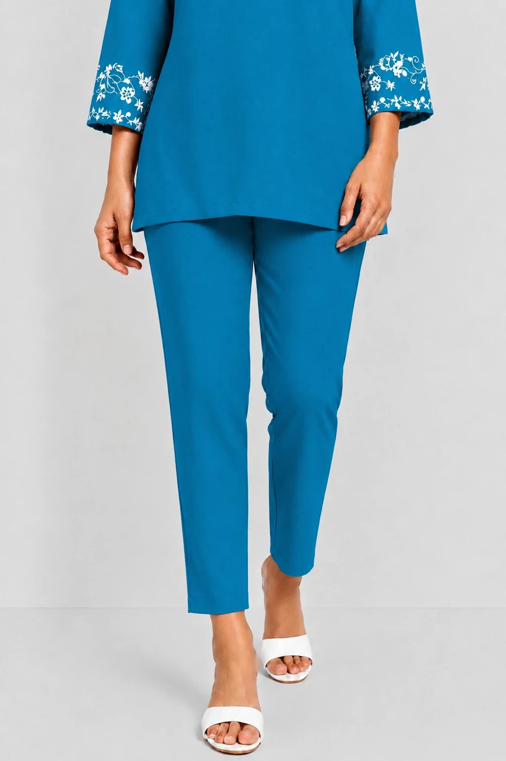STRAIGHT PANT JADE BLUE -48 - Townway product image 5