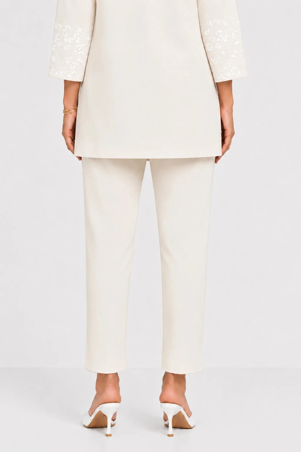 STRAIGHT PANT MILK 21 - Townway product image 4
