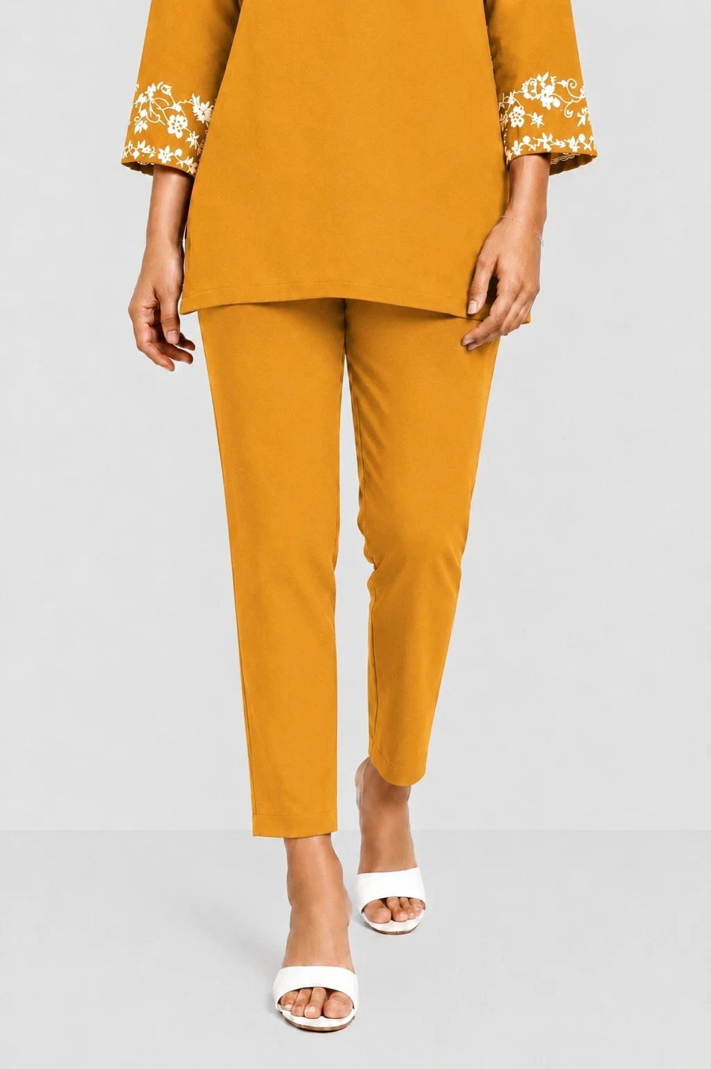 STRAIGHT PANT MUSTARD 23 - Townway product image 4