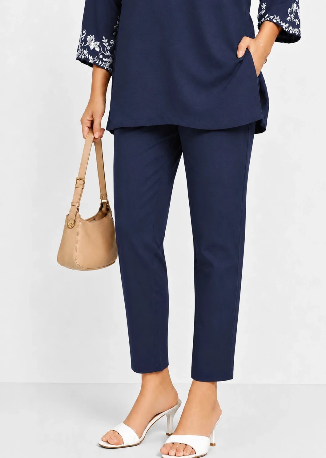 STRAIGHT PANT NAVY 35 - Townway product image 1