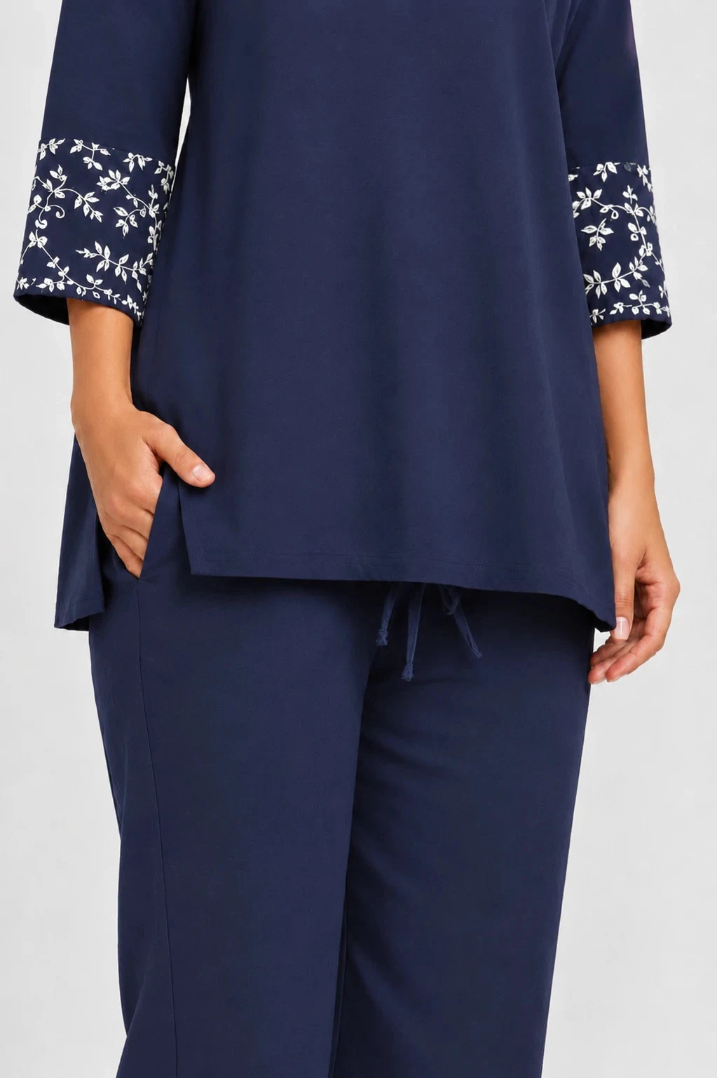 STRAIGHT PANT NAVY 35 - Townway product image 3