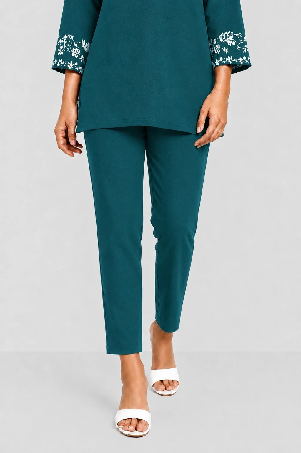 STRAIGHT PANT PEACOCK 13 - Townway product image 2
