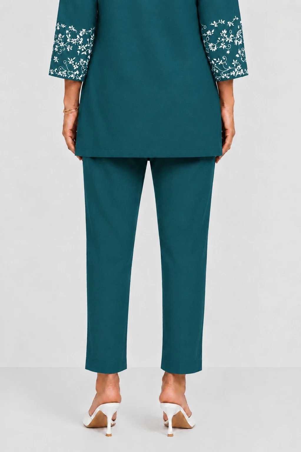 STRAIGHT PANT PEACOCK 13 - Townway product image 3