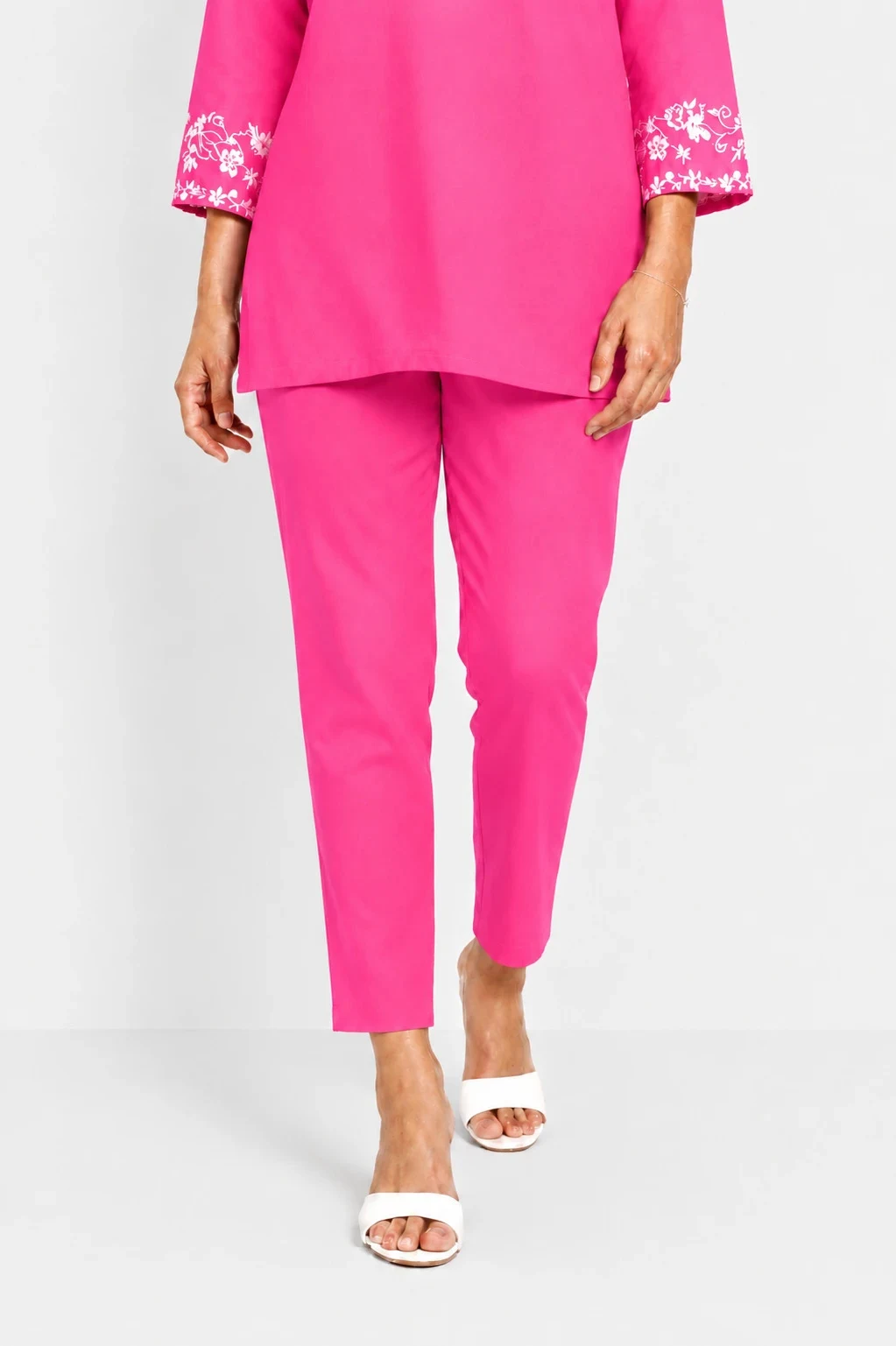 STRAIGHT PANT PINK 08 - Townway product image 3