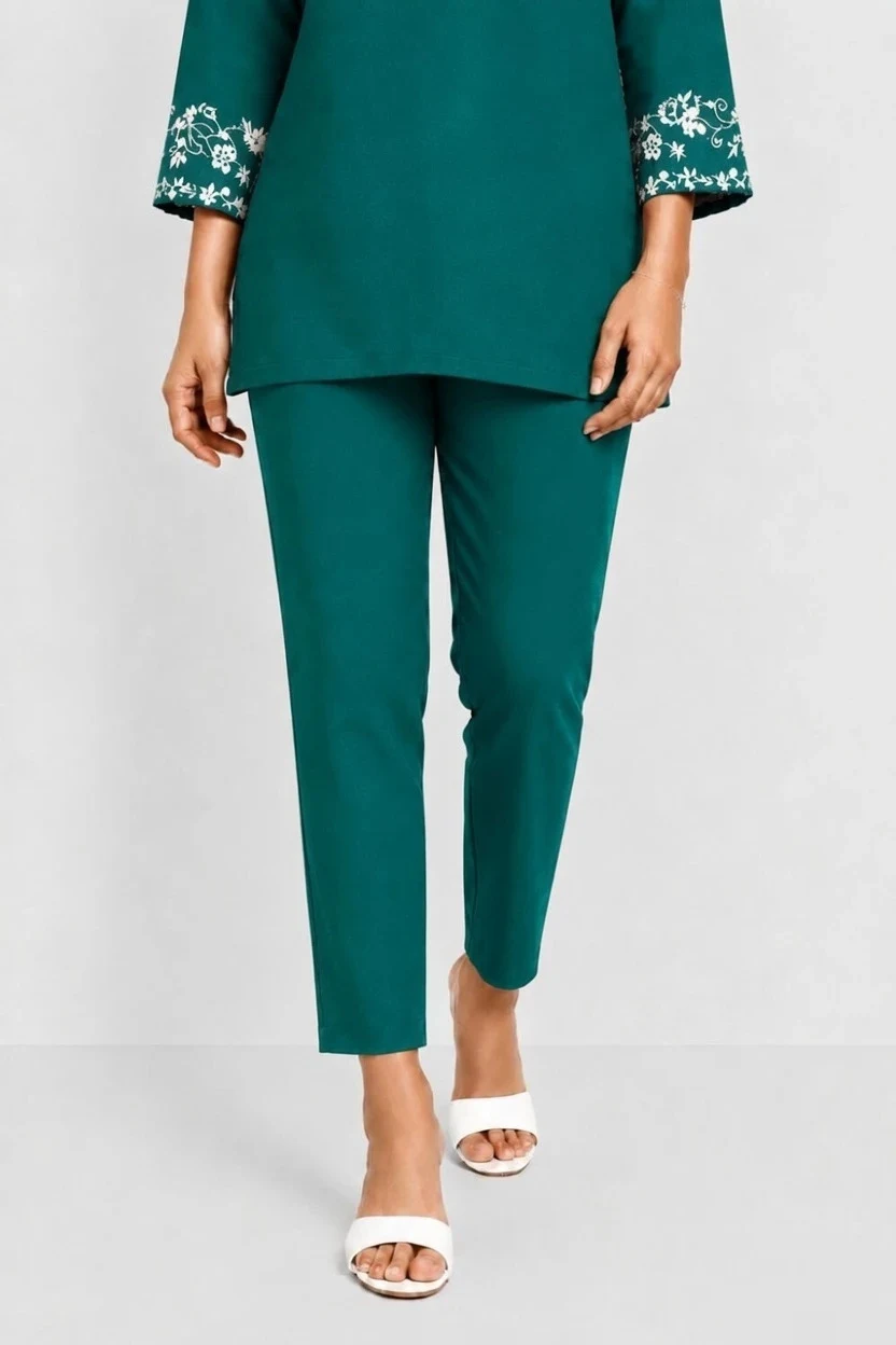 STRAIGHT PANT RAMAR GREEN 55 - Townway product image 2