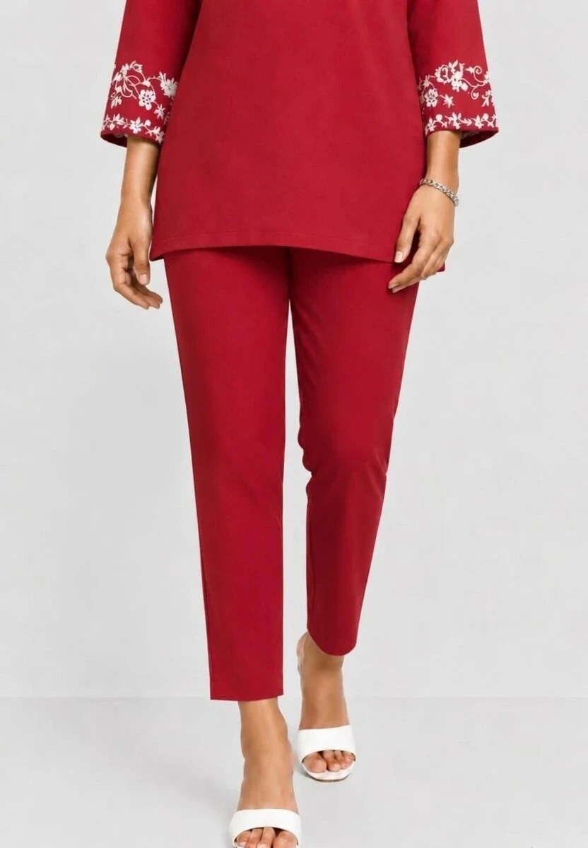 STRAIGHT PANT RED 10 - Townway product image 4