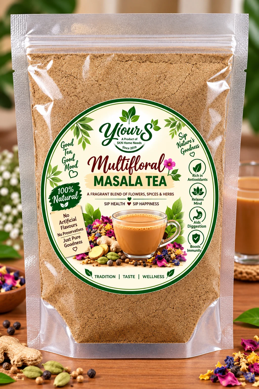 Yours Multifloral Masala Tea 70g - Townway product image 1