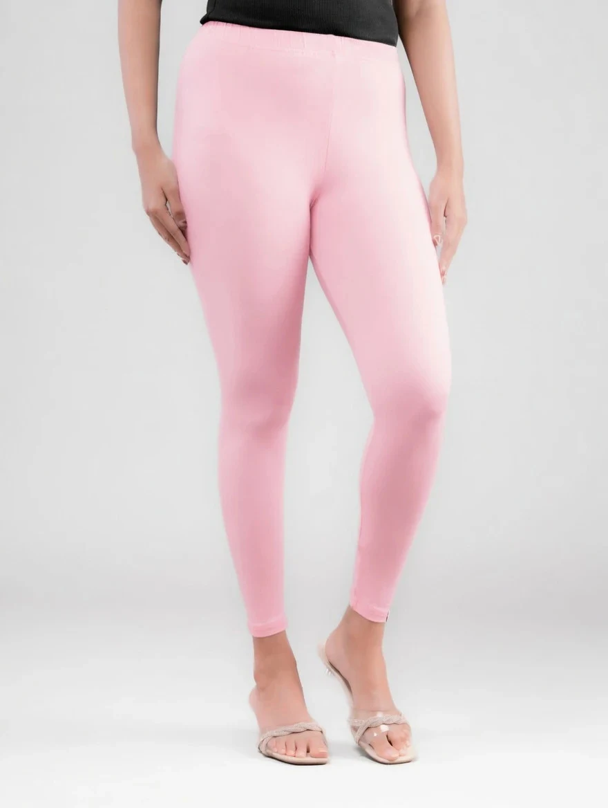 ANKLE LEGGINGS BABY PINK -51 - Townway product image 1
