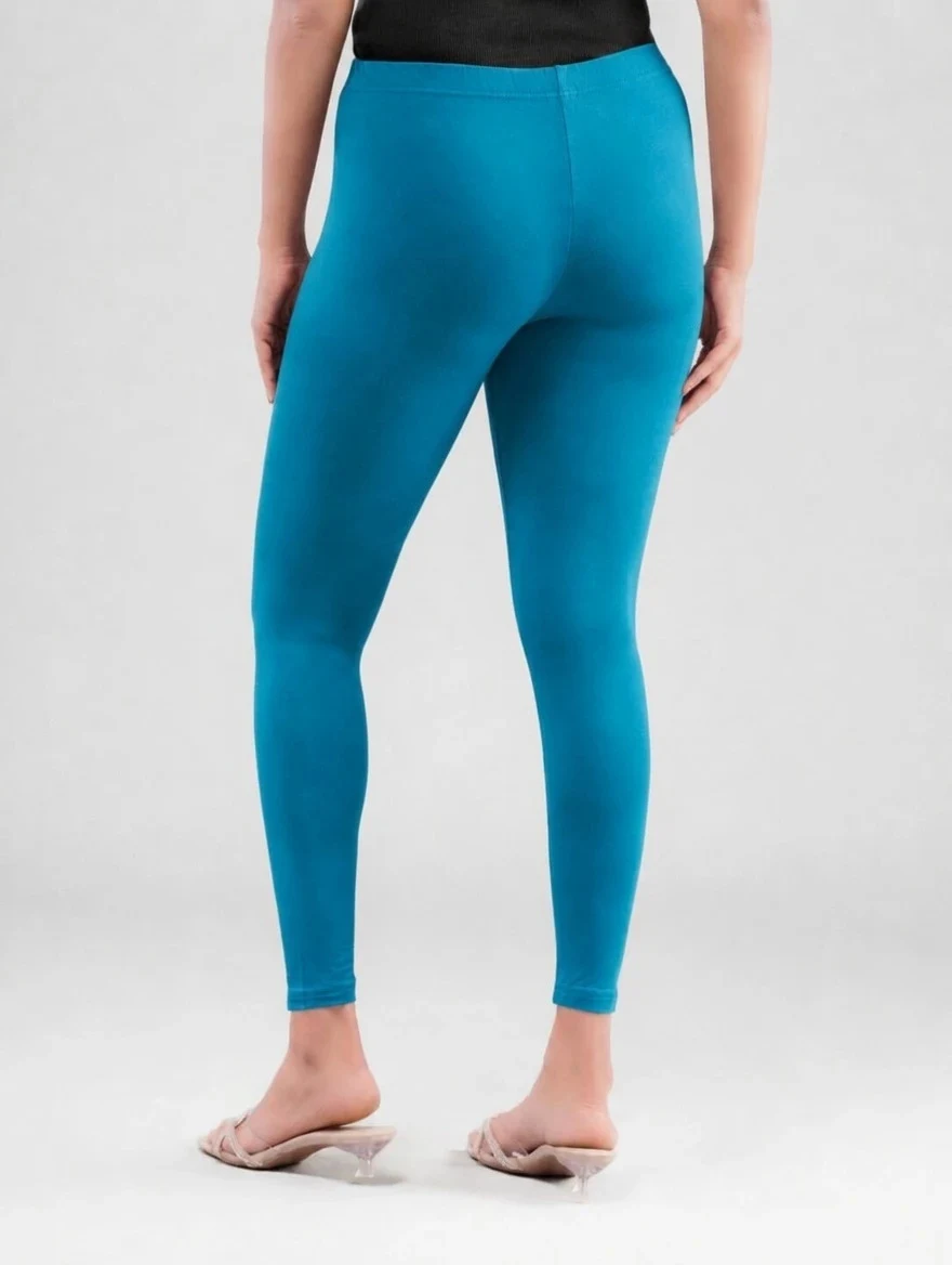 ANKLE LEGGINGS JADE BLUE -48 - Townway product image 4