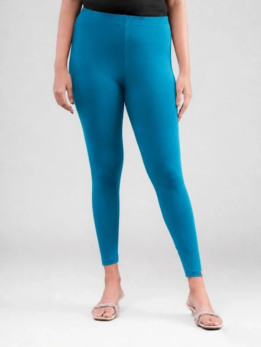 ANKLE LEGGINGS JADE BLUE -48 - Townway product image 5