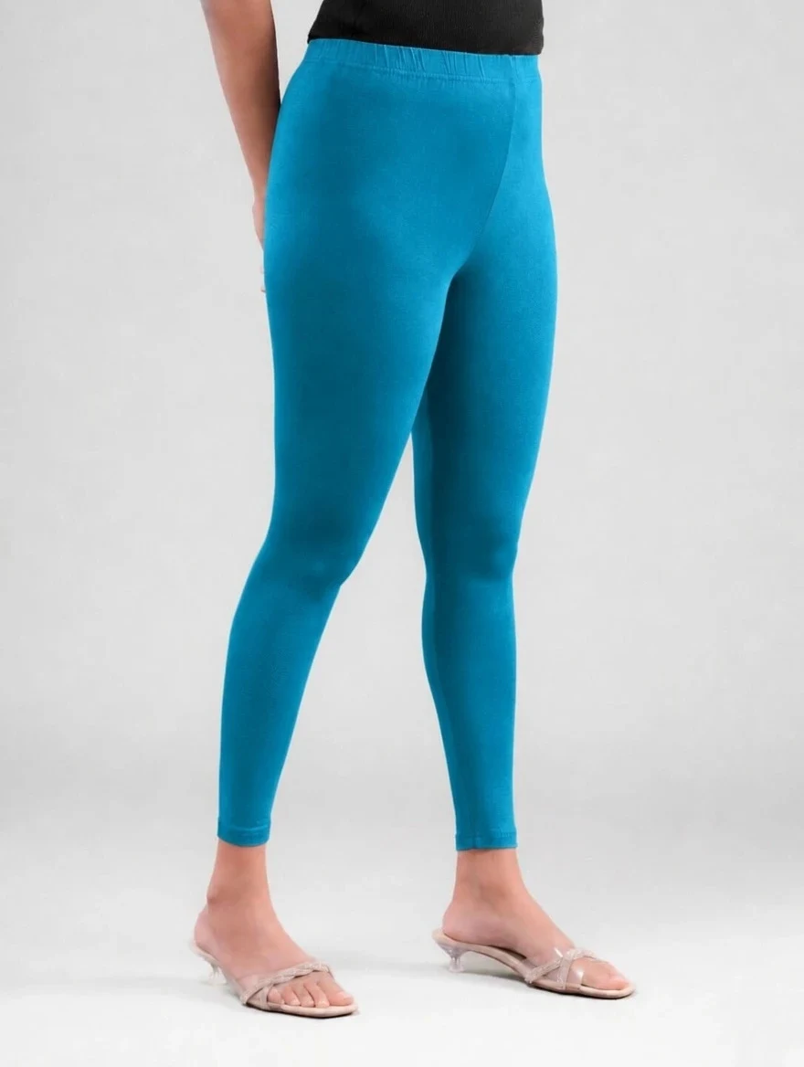 ANKLE LEGGINGS JADE BLUE -48 - Townway product image 8