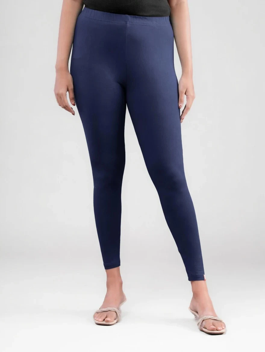 ANKLE LEGGINGS LIGHT BLUE - 45 - Townway product image 3