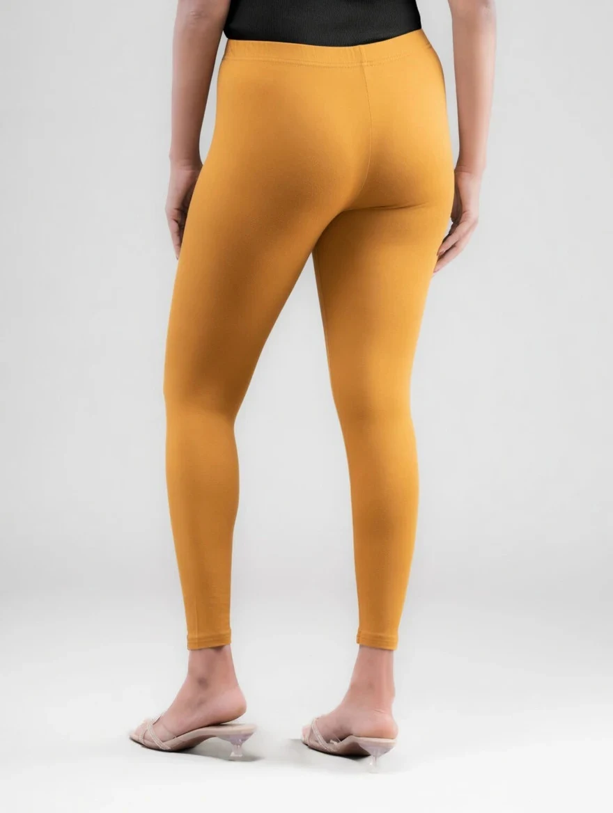 ANKLE LEGGINGS MUSTARD -23 - Townway product image 2