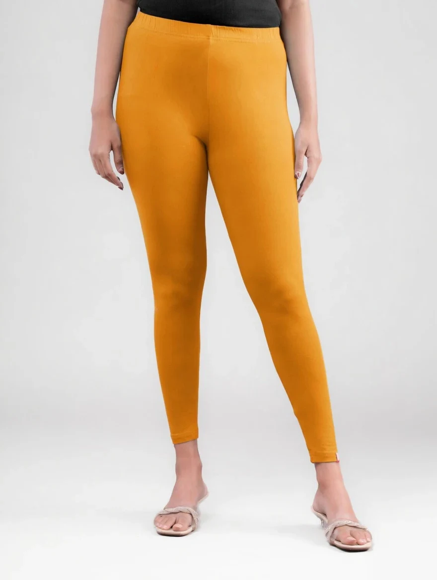 ANKLE LEGGINGS MUSTARD -23 - Townway product image 4