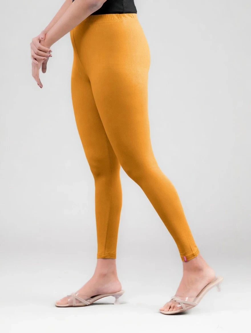 ANKLE LEGGINGS MUSTARD -23 - Townway product image 5