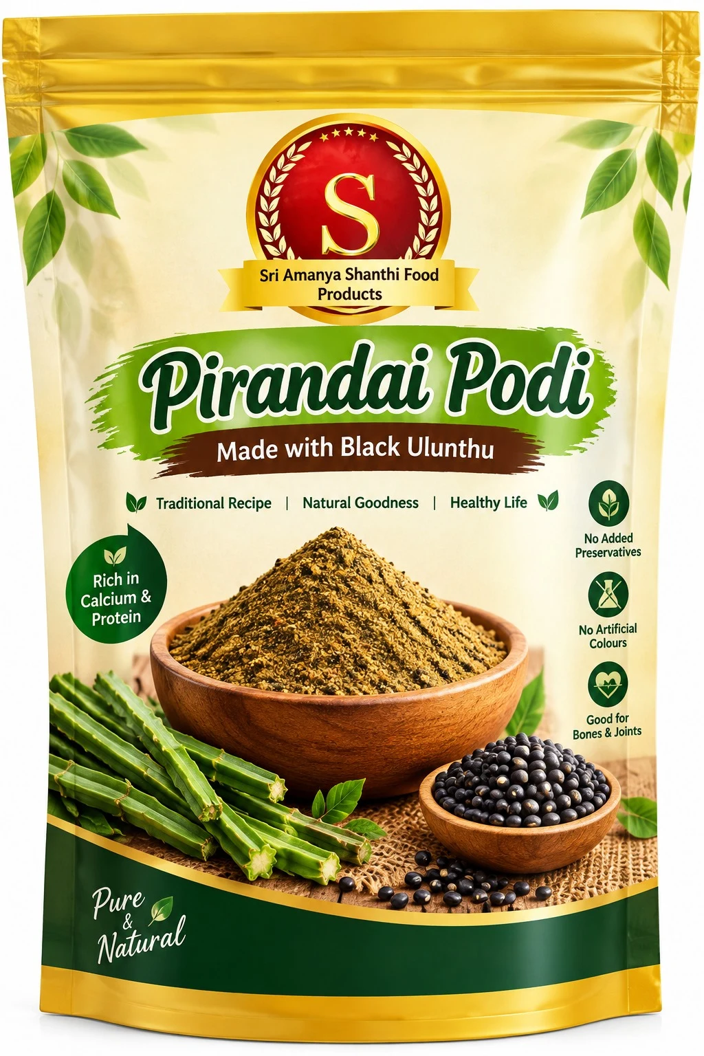 Pirandai Powder 100 gm - Townway product image 1