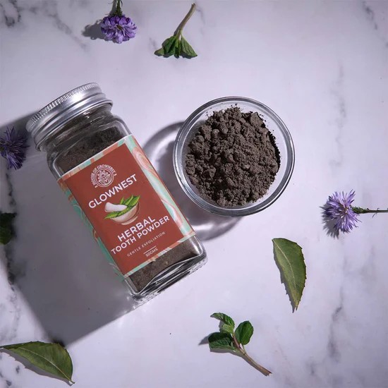 GROWNEST BIO ENZYME BASED HERBAL TOOTH POWDER - 50g