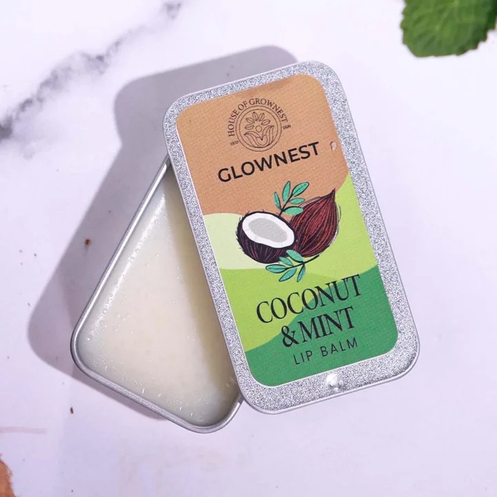 GROWNEST LIP BALM COCONUT + MINT -100gm