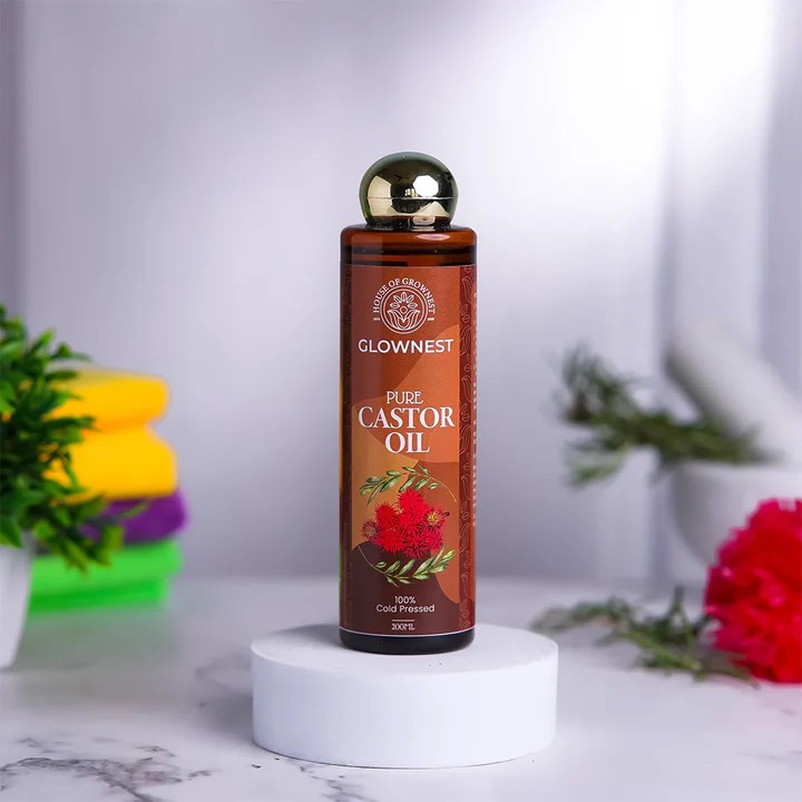 GROWNEST COLD PRESSED CASTOR OIL -200ml