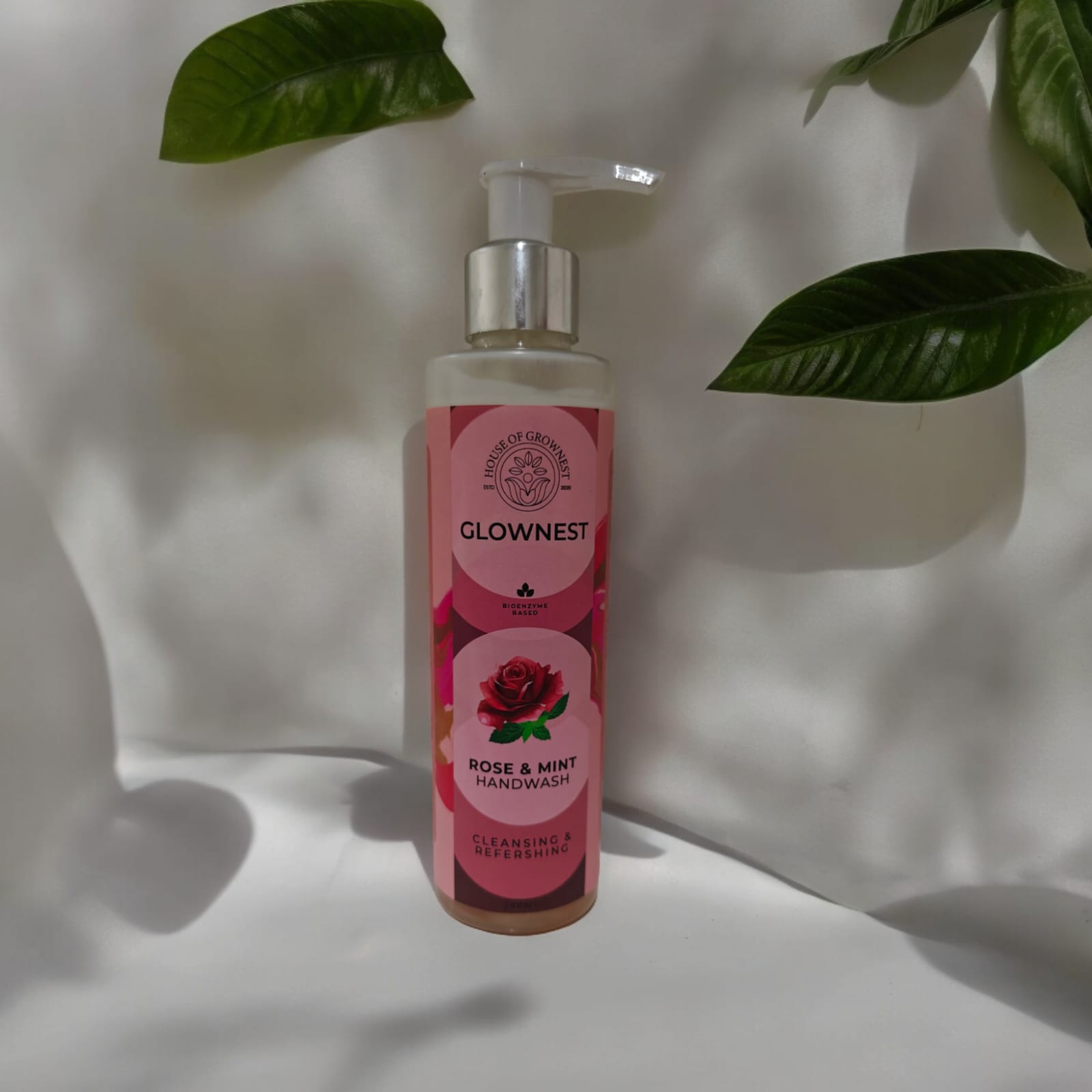 GROWNEST HAND WASH - ROSE & MINT-200ml