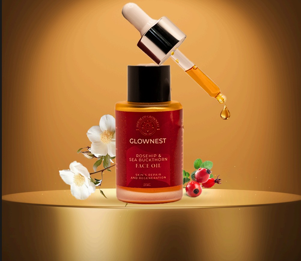 GROWNEST FACE OIL - "MRIGYA" ROSEHIP & SEA BUCKTHORN -25ml