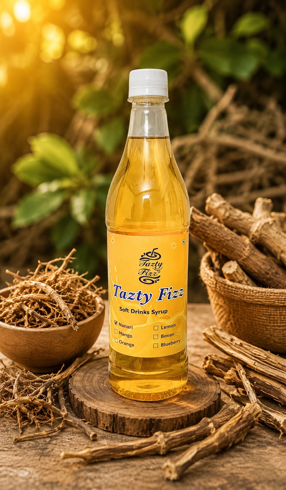 TAZTYFIZZ NANARI SYRUP 700ML
