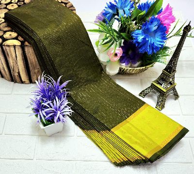 SOFT SILK GREEN SAREE