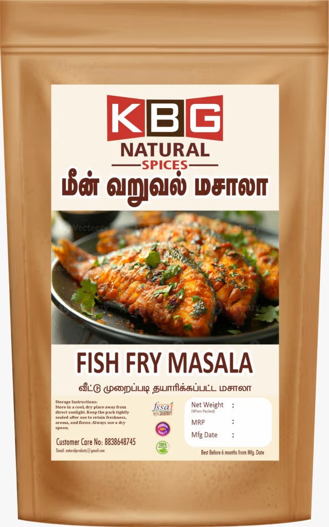 KBG Fish Fry Powder 50GM