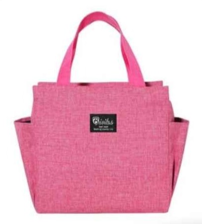 Premium quality insulated bag pink
