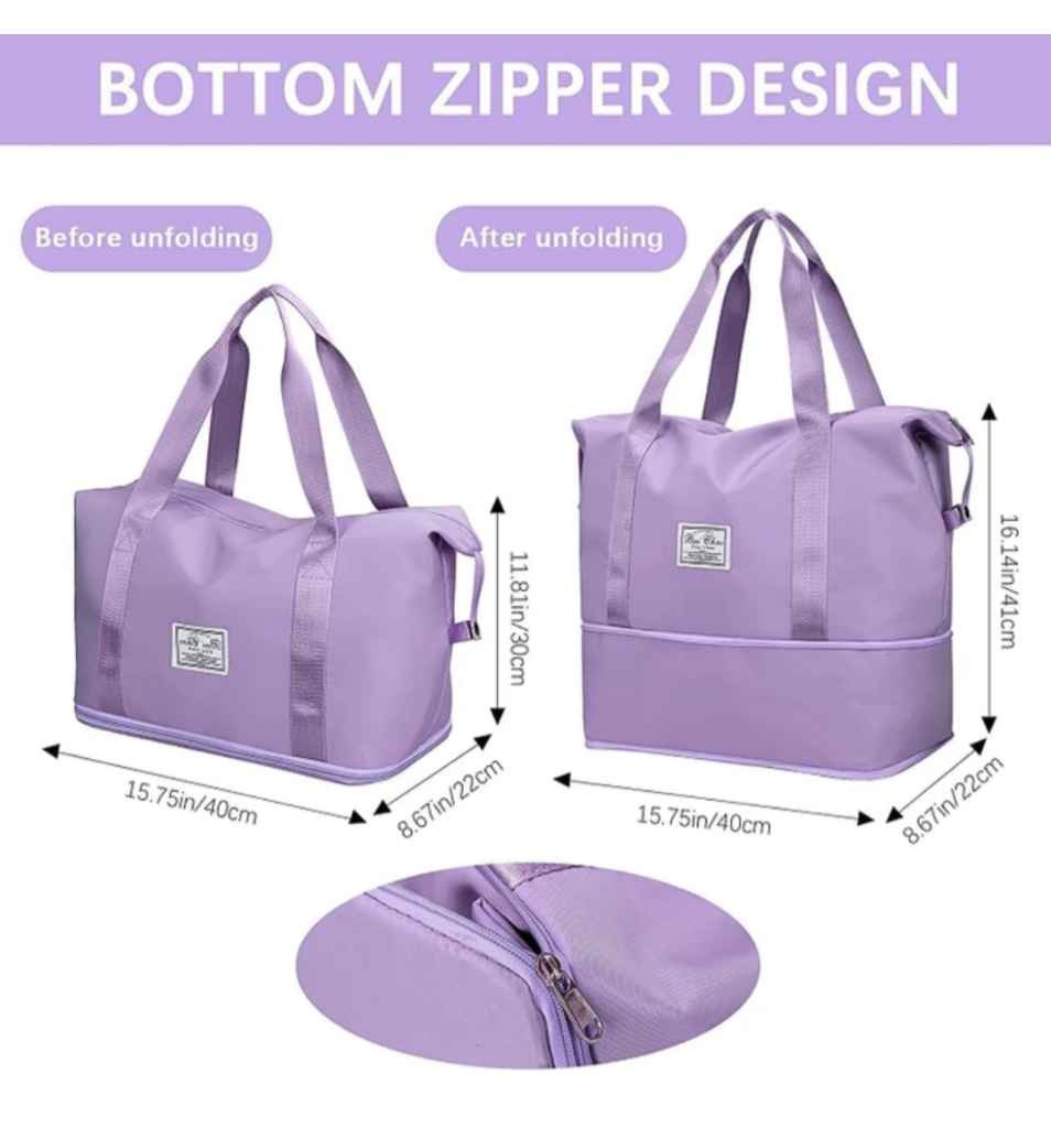 Adjustable nylon bag
