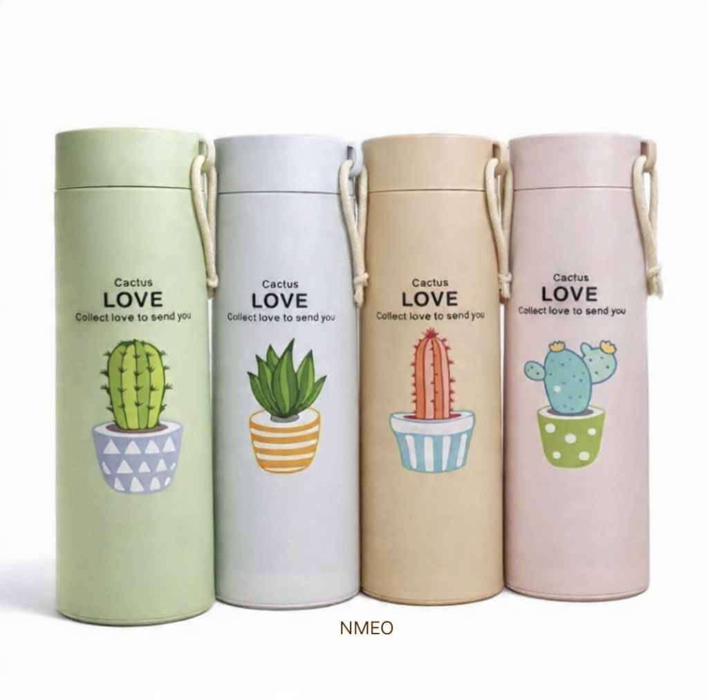 Cactus Love water bottle 450ml